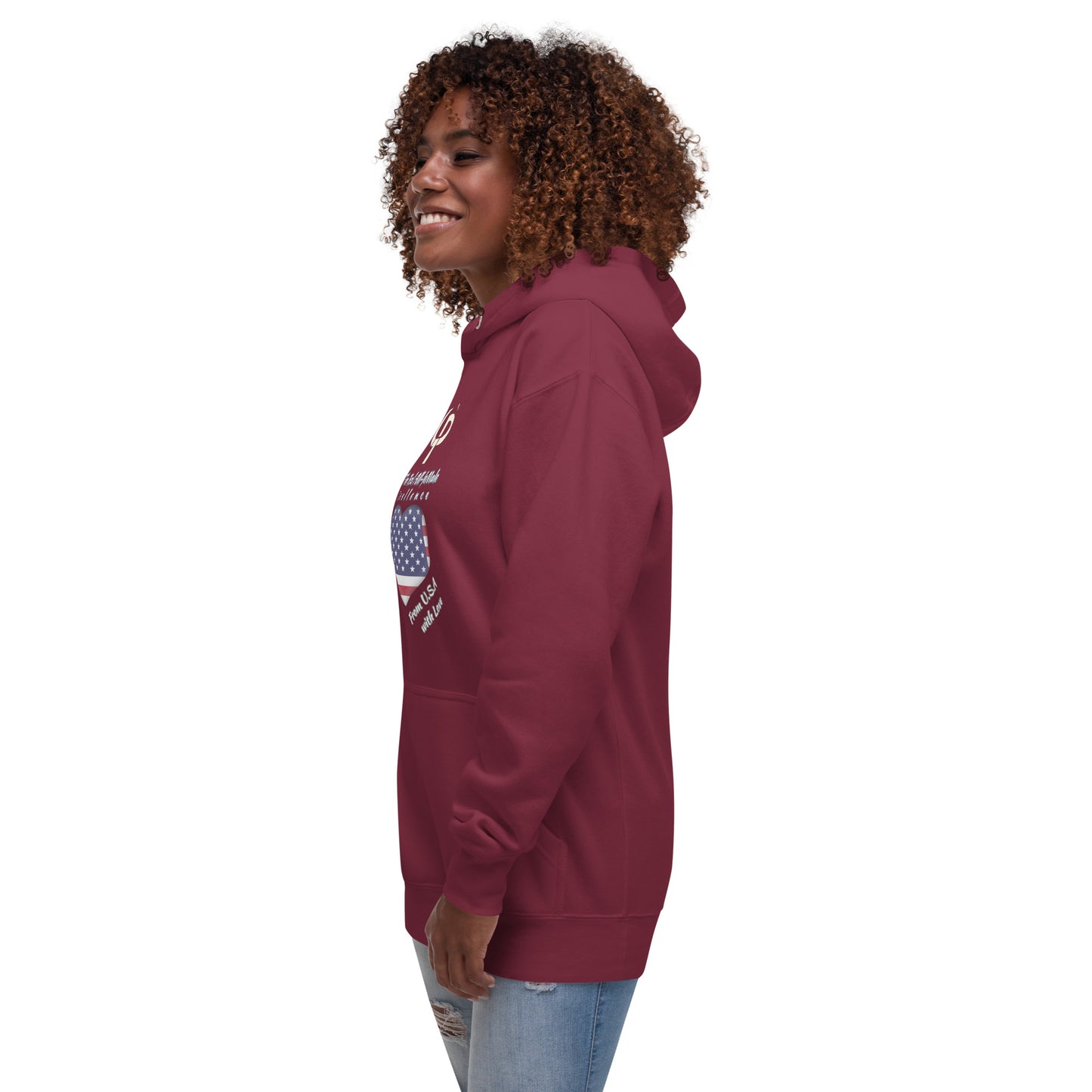 TRAM Hoodie - The Real All-feMale U.S.A