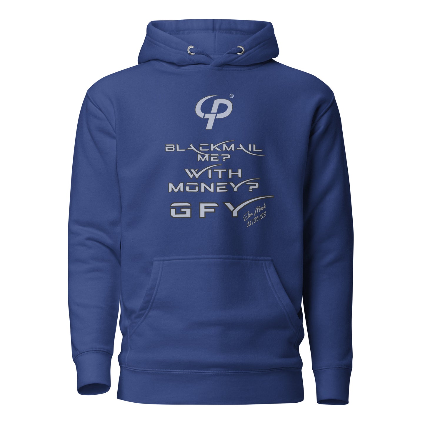 An Epic TRAM Hoodie - Elon Musk's GFY