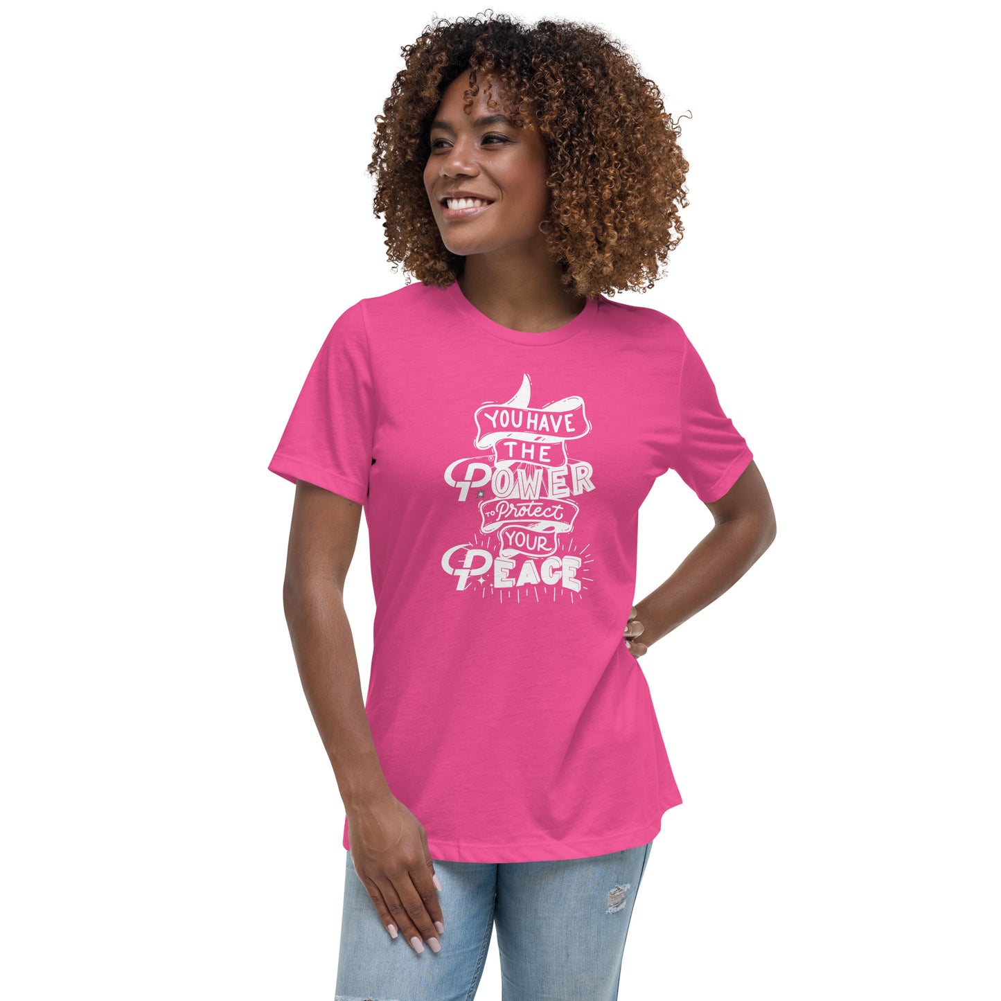 TRAM Relaxed Tee - Protect your Peace