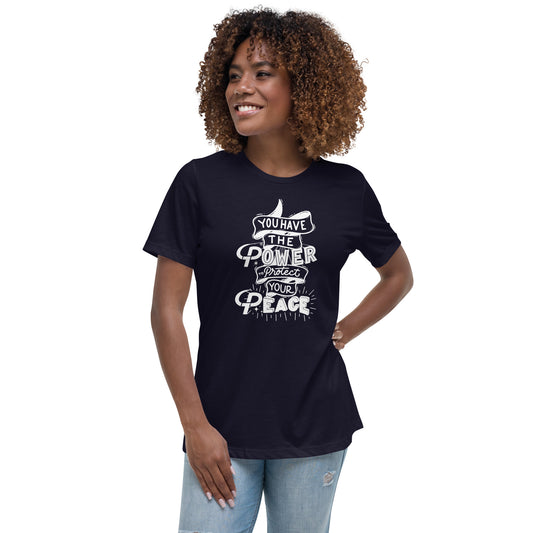 TRAM Relaxed Tee - Protect your Peace